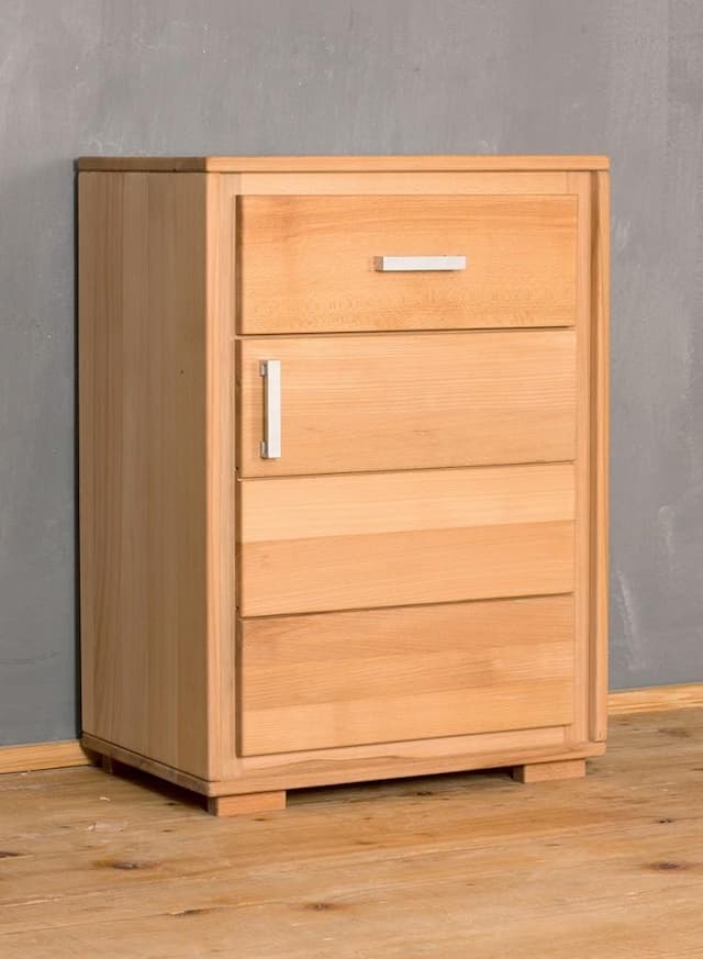 Sideboard Anrichte Genf 1-türig Kernbuche Massivholz geölt/gewachst