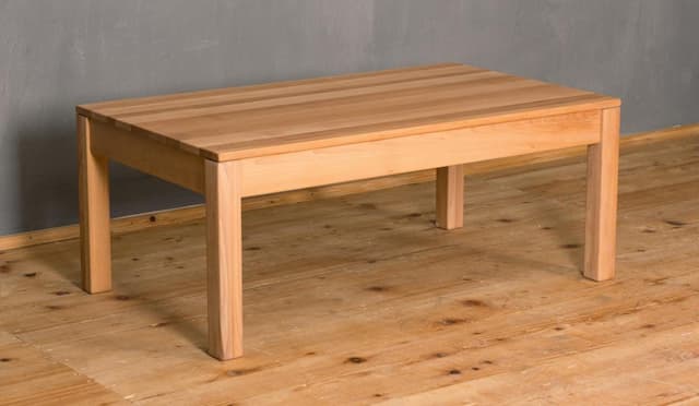 Couchtisch Wohnzimmertisch Genf 120 x 70 cm - Kernbuche