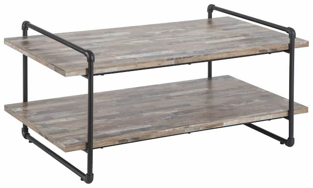 Couchtisch FACTORY 110 x 64 cm - Driftwood Nachbildung