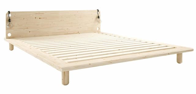 Massivholzbett Bett PEEK Futonbett Gestell Kiefer natur, von Karup