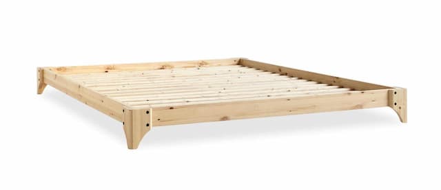 Futonbett Bett ELAN Massivholzbett Gestell Kiefer natur, von Karup