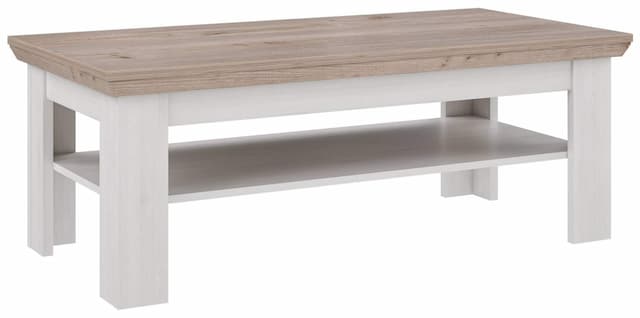 Couchtisch ILOPPA 120 x 60 cm Optik: Schneeeiche / Nelson Eiche, Forte