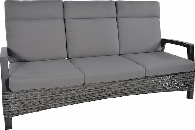 Gartenbank PRATO FORTE - alle Rückenlehnen stufenlos verstellbar