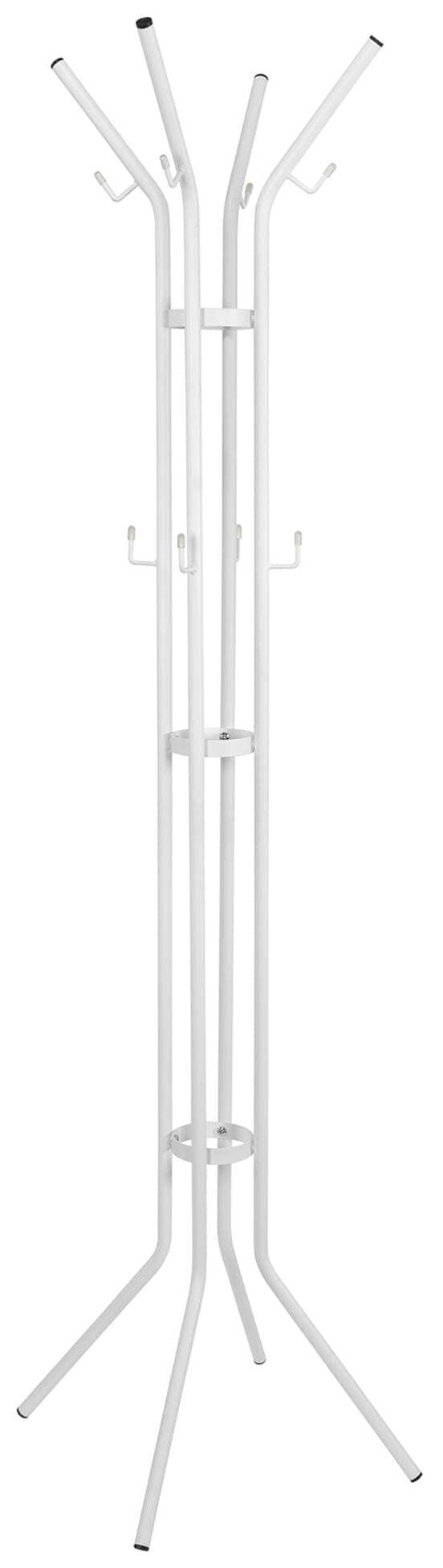 Design Kleiderständer JESSY Weiß Garderobe Höhe 170 cm, von Spinder