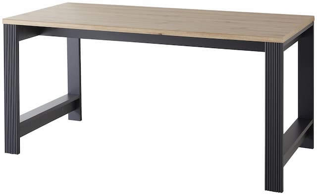Schreibtisch JASMIN Graphit Artisan Eiche Nachbildung 160 x 80 cm