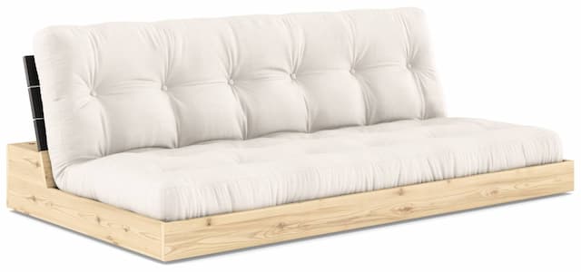 Sofa Ausziehsofa BASE Kiefer massiv lackiert, von Karup